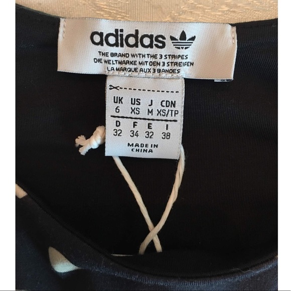 Adidas Originals X Farm Polka Dot Cheetah Bra Top - Picture 8 of 11